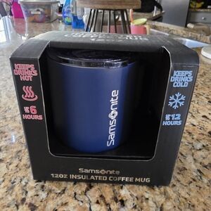 Samsonite Navy Insulated Travel Mug